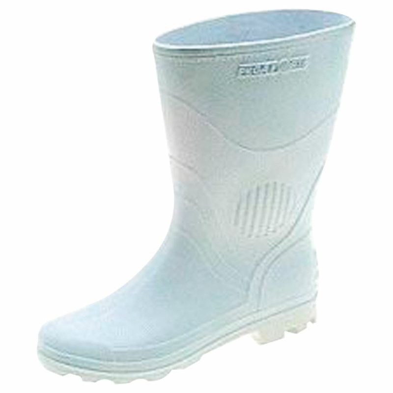 BOTA PEGA FORTE PVC CANO MÉDIO SEM FORRO BRANCA 36/44 agropec