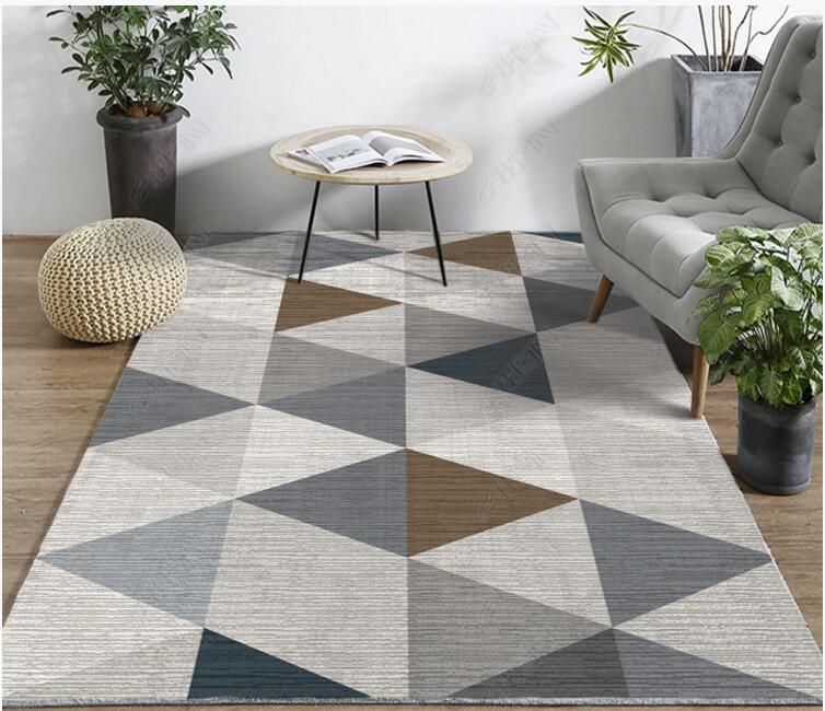 Tapete Geométrico 3D Cinza e Marrom 0,90 x 1,30 - V16 - Viivatex - Site de  tecidos para sofá, cortinas, papel de parede e móveis