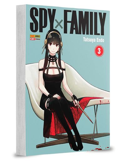 Spy X Family será publicado no Brasil pela Panini.