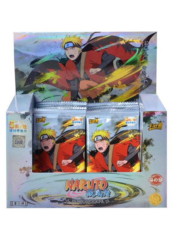 BOOSTER - PACOTINHO - CARD NARUTO - (COLEÇÃO T3W2) - Sacred Toy