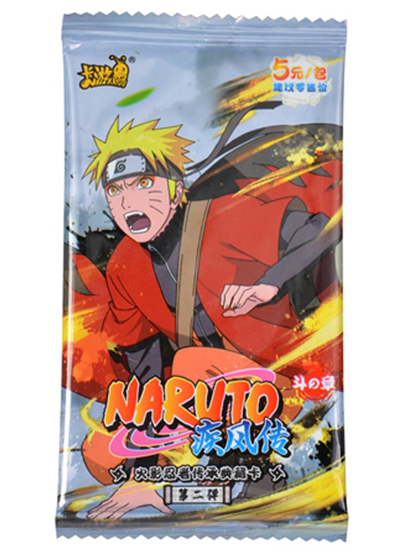 BOOSTER - PACOTINHO - CARD NARUTO - (COLEÇÃO T3W2) - Sacred Toy