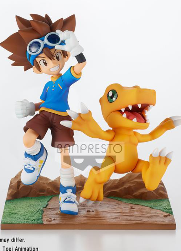 Genuine Digimon Adventure tridimensional homens e mulheres