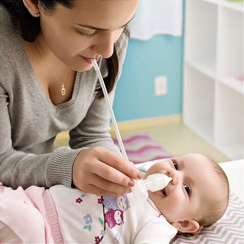 Aspirador Nasal C/ Sucção Infantil Bebe Multikids - FisioSmart Loja de ...
