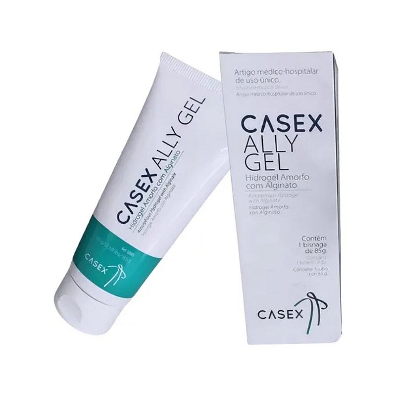 フェイスジェル・ゲル CELLPHYC77 MOIST GEL Pomada Gel Hidrogel Com Alcinato 85g Casex - FisioSmart Loja de