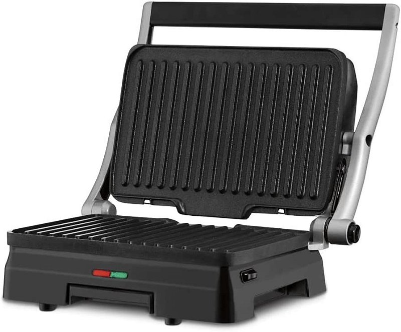 Grill Chapa Elétrica Cuisinart Griddler Deluxe Panini 3 Em 1