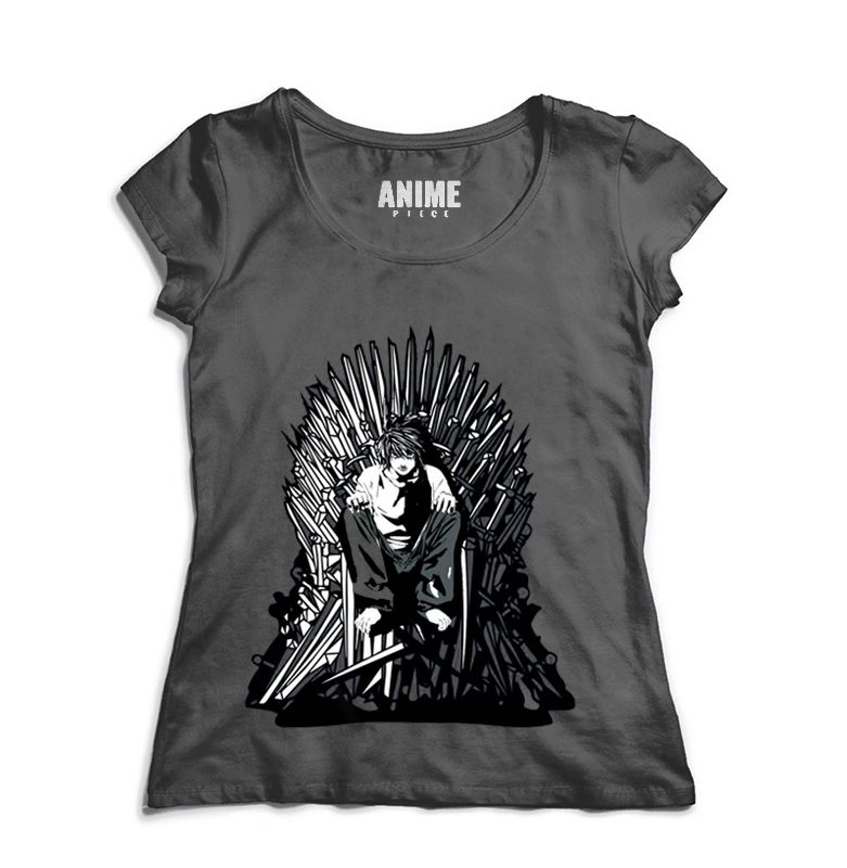 Camiseta Feminina Anime Game of Deaths- Produtos Anime Otaku - Camisetas Anime - Presentes Anime ...