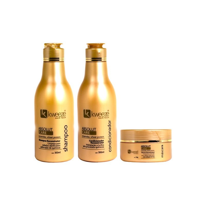 Kit Absolut Care 300ml Kadma Kweeze Profissional