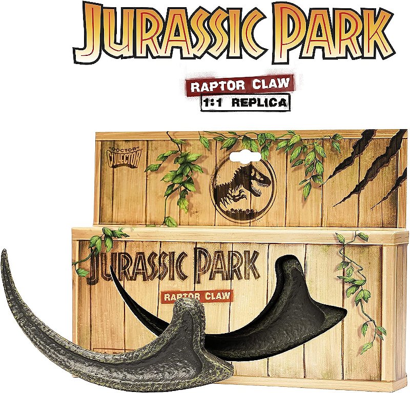 SF・ファンタジー・ホラー Jurassic Park Raptor Claw 1:1 Replica RÉPLICA DE GARRA VELOCIRAPTOR JURASSIC PARK COLECIONÁVEL PROP EM