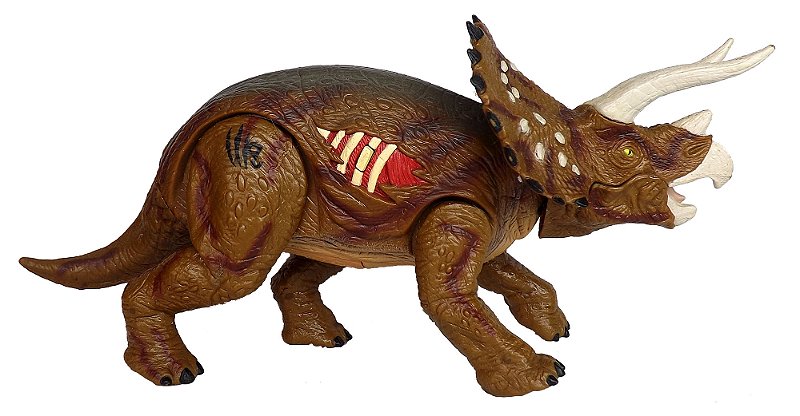 TRICERATOPS RE-AK-ATAK JURASSIC PARK 3 2001 HASBRO [USADO