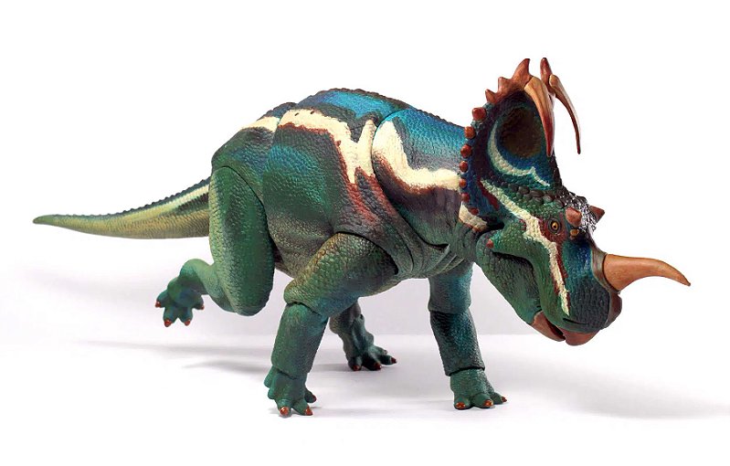 CENTROSAURUS APERTUS BEASTS OF THE MESOZOIC FIGURA DE CERATOPSÍDEO