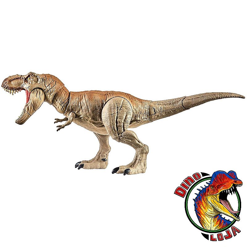 TIRANOSSAURO REX DINO RIVALS JURASSIC WORLD T-REX DE BATALHA