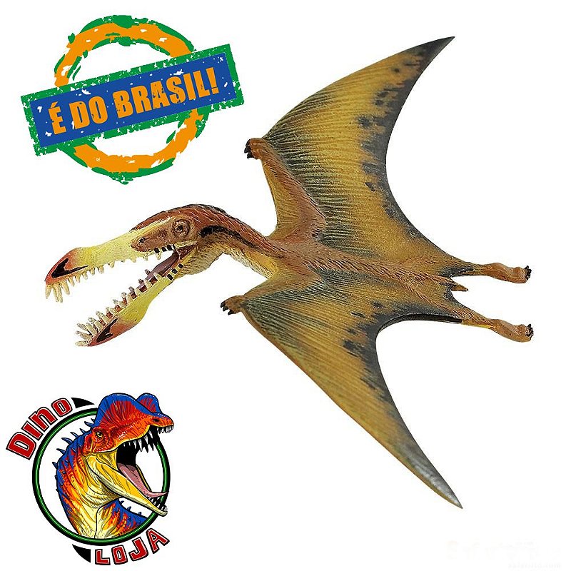 Pterodáctilo Pterossauros Animal Pré Histórico Figura Personagem