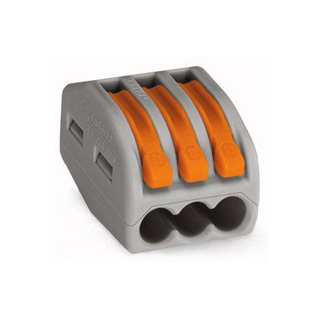 Conector Tipo Wago Emenda Rápida 3 Pinos - AutoCore Robótica - Arduino ...