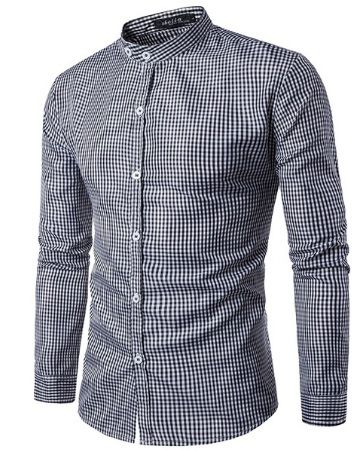 CAMISA SOCIAL SLIM FIT XADREZ FIO 60 - Pilgrim