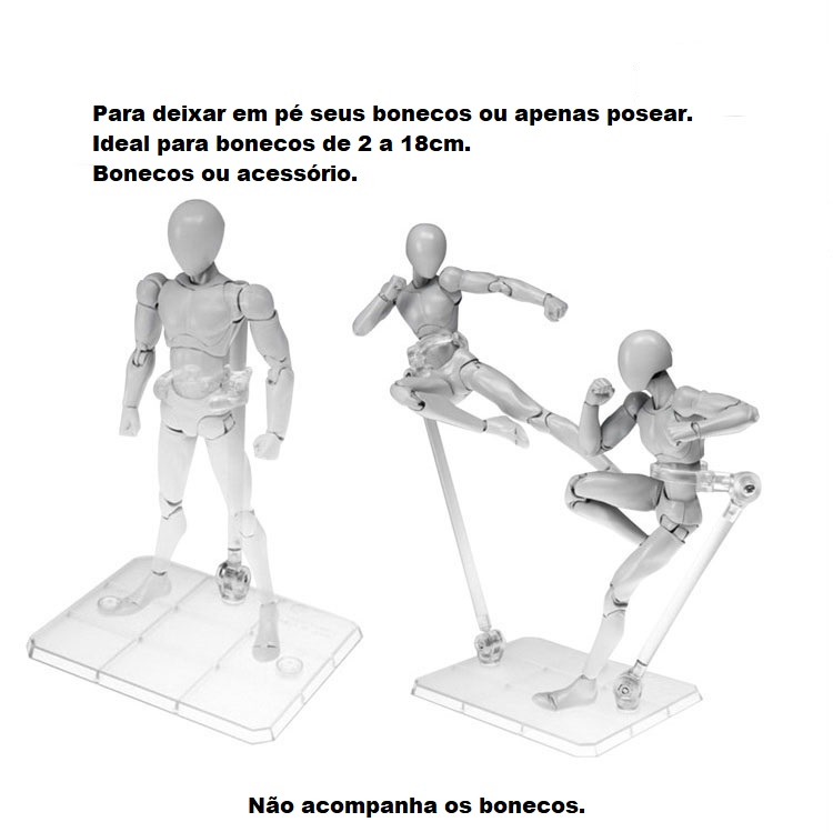Base 1/12 para actions figures - shoptudo100 Realizando seus sonhos