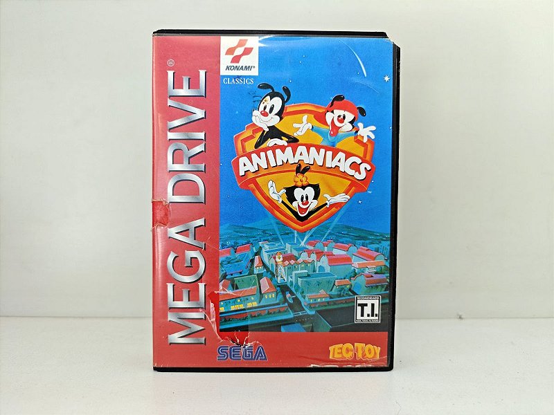 Animaniacs - Seminovo - Original com Caixa - Gameplay do Boy