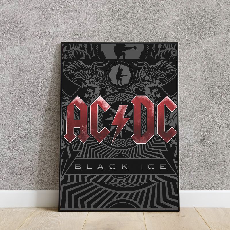 Placa decorativa ACDC - Nuova Opzione - NOPZ - Gráfica de Vinhedo