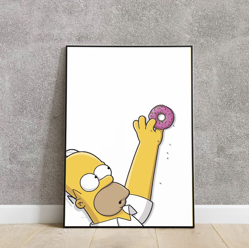Placa decorativa the Simpsons 2 - Nuova Opzione - NOPZ - Gráfica de Vinhedo