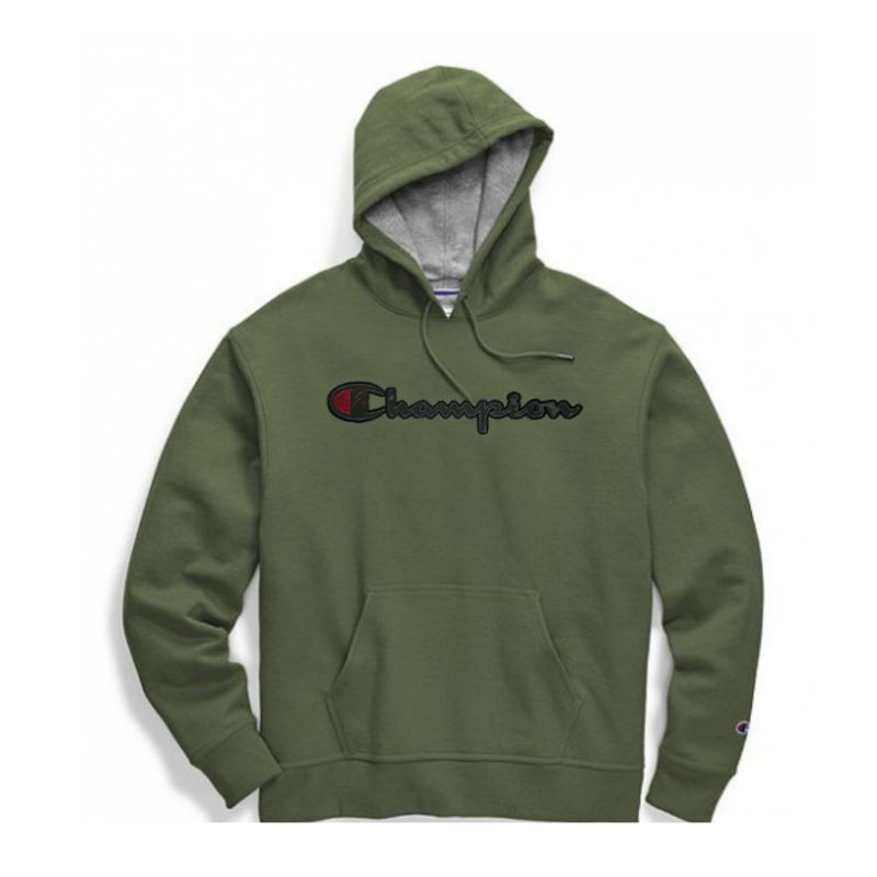 champion moletom com capuz patch