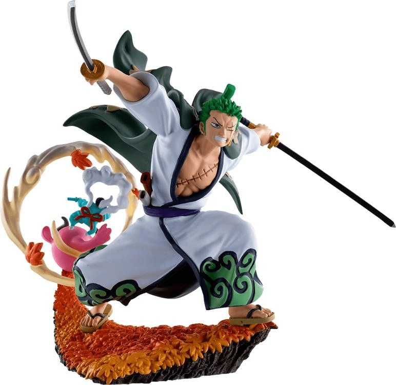 Roronoa Zoro - (Wano Logbox Re Birth) 5cm - Miniatura One Piece
