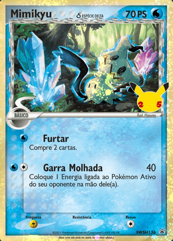 Mimikyu (81/189) - Carta Avulsa Pokemon - Planeta Nerd-Geek