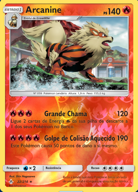 Cartas Pokémon - Lendários e Outros