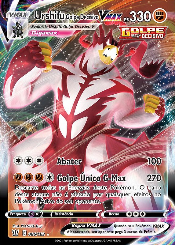 Urshifu Golpe Decisivo-V / Single Strike Urshifu-V (151/163), Busca de  Cards