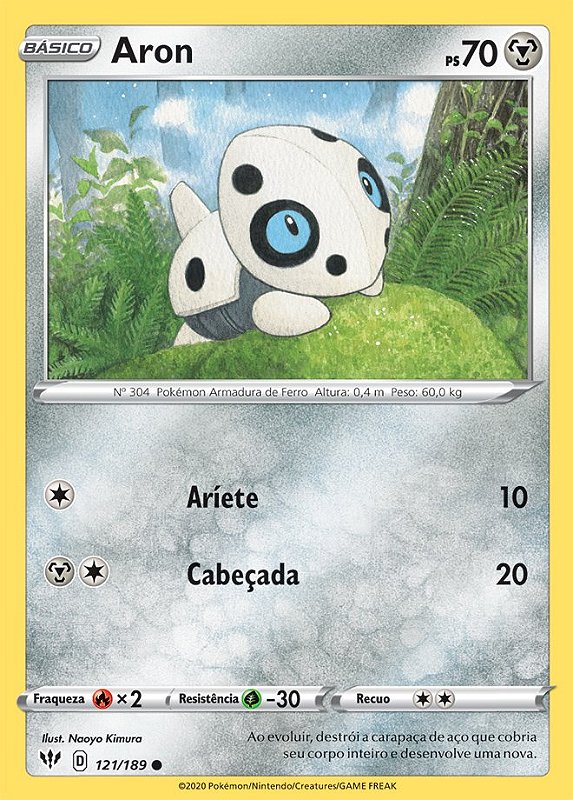 Armaldo (57/114) - Carta Pokemon Avulsa - Planeta Nerd-Geek