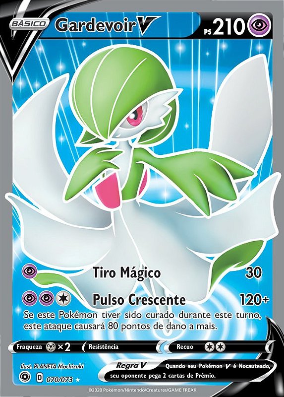 Carta Pokemon Avulsa - M Gardevoir Ex