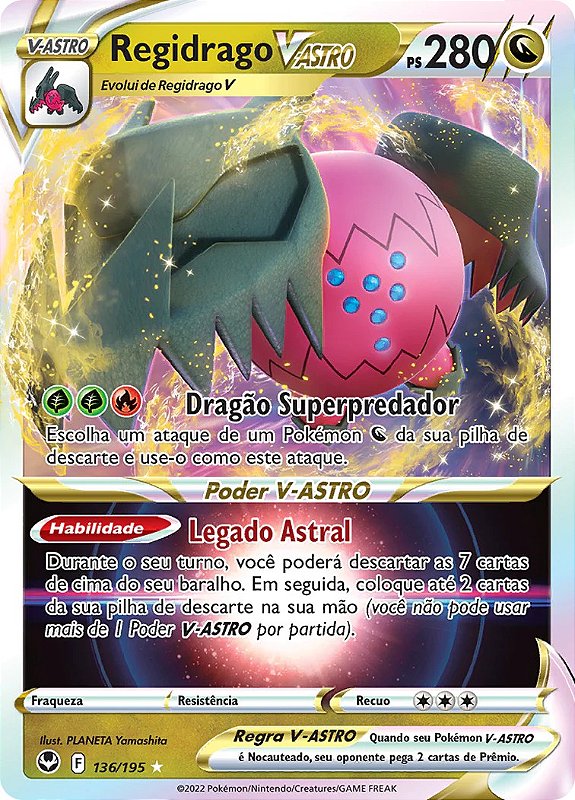 Regigigas V-ASTRO, Pokémon