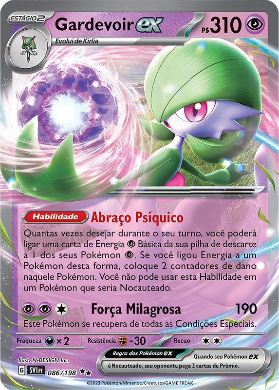 Carta Pokemon Gardevoir Ex Celebrações