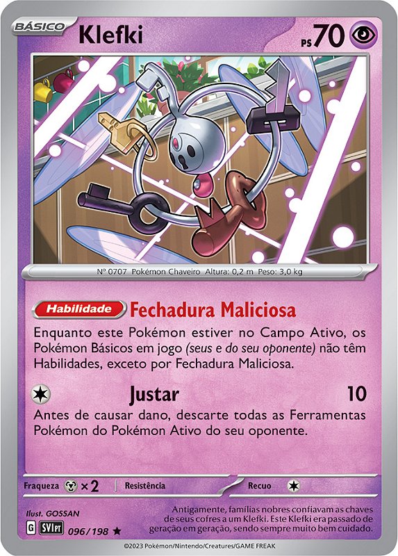 Klawf (122/198) FOIL - Carta Avulsa Pokemon - Planeta Nerd-Geek