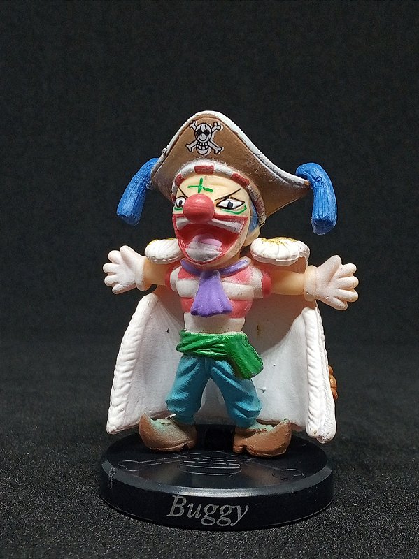Buggy - Miniatura Colecionável One Piece 4,5cm - Planeta Nerd-Geek