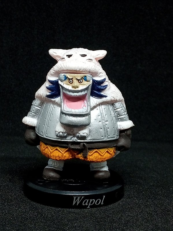 pois square poodle onepiece グレー M Wapol - Miniatura Colecionável One Piece 4,5cm - Planeta Nerd-Geek