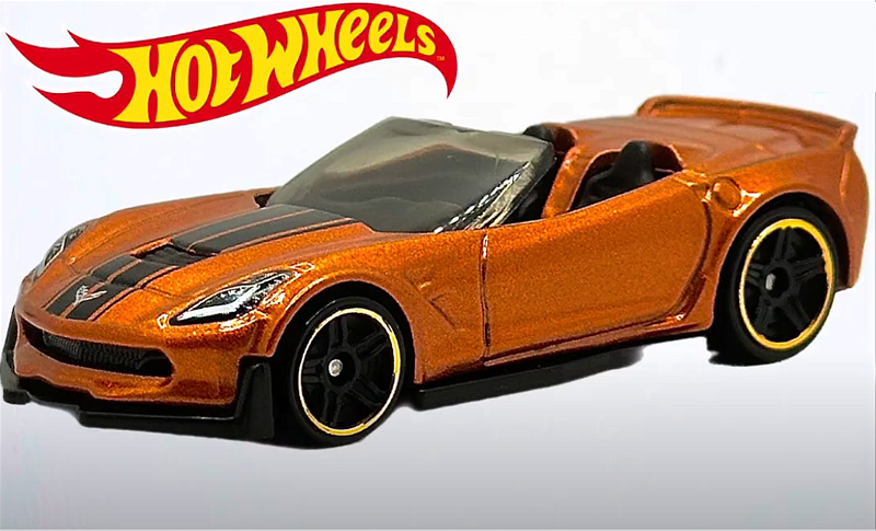ホットウィール Corvette Central シリーズ　＃1〜4 Carro Colecionável Hot Wheels - 'Corvette C7 Z06 Convertible