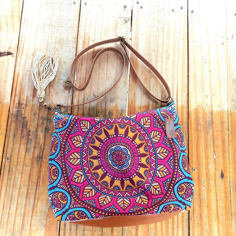 Bolsa lateral Mandala Full Colors