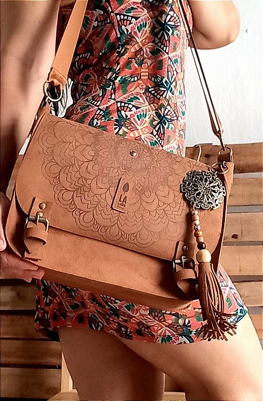 Bolsa carteiro Vintage Mandala