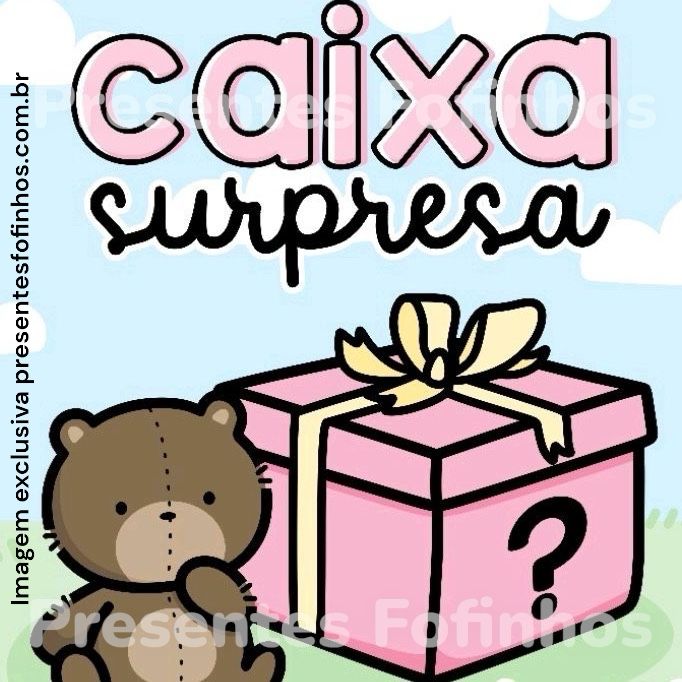 CAIXA SURPRESA FOFURA - 8 A 10 ITENS FOFOS ( Modelo 01) - Presentes ...