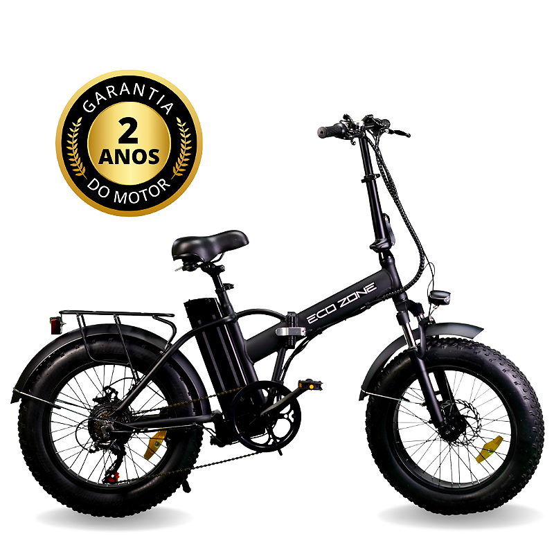 Bicicleta Elétrica Dobrável Eco Zone - Fat Bike Floripa | Loja de