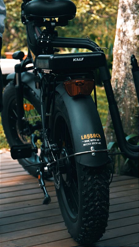 Bicicleta Eletrica Dobravel Edicao Limitada Eco Zone x LayBack Fat Bike Floripa Loja de Bicicletas Fat Bikes Eletricas e MTB