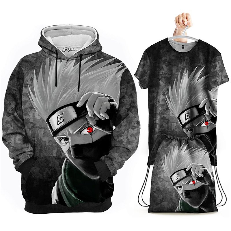 blusa de frio kakashi