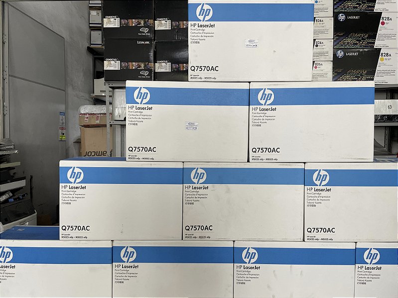 半額セール♥️HP LJ M5025/J5035用Q7570A カートリッジ黒 TONER HP Q7570YC Q7570A ORIGINAL - Impressoras Mooca compra e