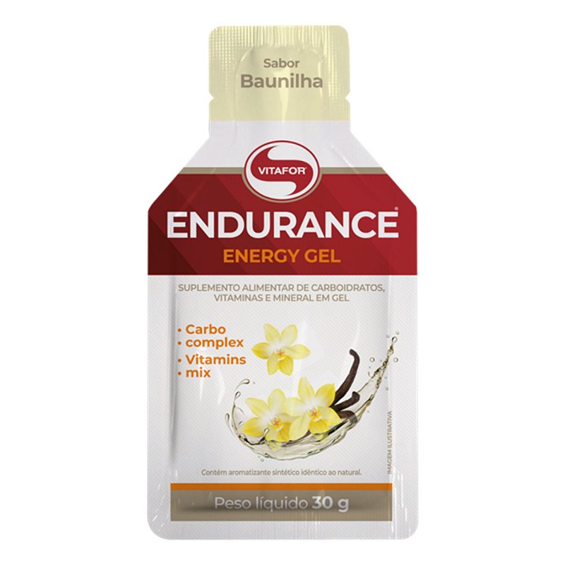 Endurance Energy Gel Baunilha Vitafor 30g Reuter Natur Alimentação Saudável E Qualidade De 2847