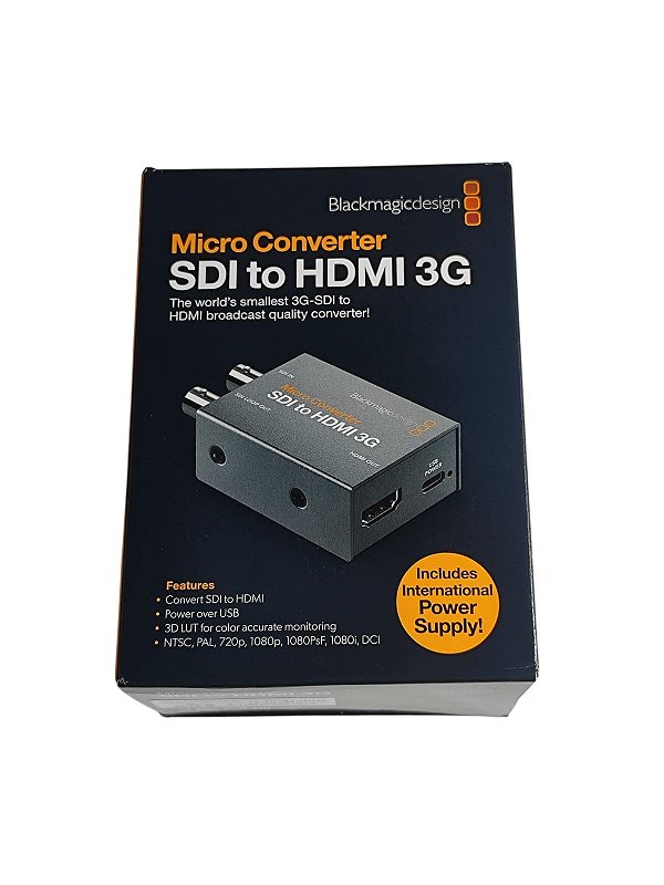Micro Converter SDI to HDMI 3G 2個セット Micro Converter SDI to HDMI 3G – Conversão Profissional - Cabcom