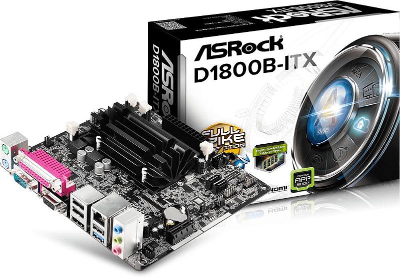 Asrock d1800b itx обзор