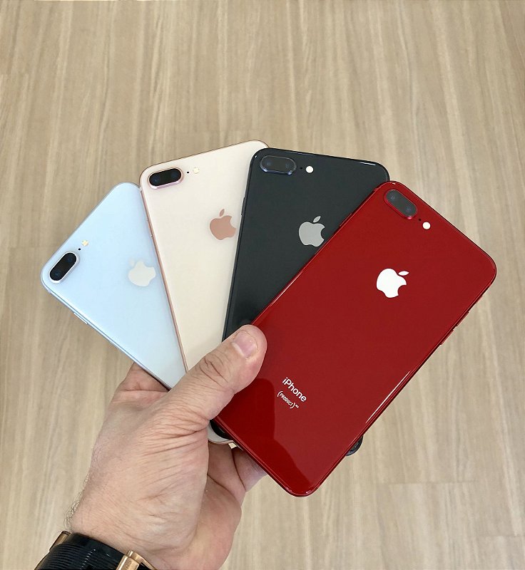 Apple iPhone 8 Plus 64GB SemiNovo de Vitrine Tela 5,5