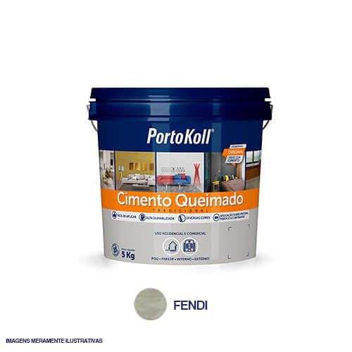 Cimento Queimado Perolizado Fendi - 1,6Kg - Cimento Queimado