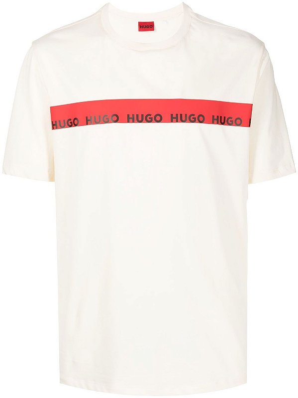 Camiseta HUGO Diziano Logo Print - 100% Original.