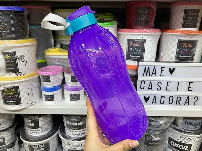 Tupperware Eco Tupper Plus 2 Litros Orquídea - Mãe, Casei e Agora