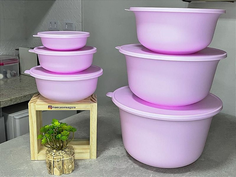 Tupperware Kit Aloha Rosa M e Casei E Agora Tupperware 